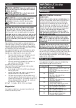 Preview for 216 page of Makita MW001GZ Instruction Manual