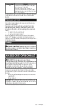 Preview for 217 page of Makita MW001GZ Instruction Manual