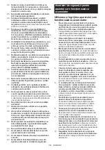 Preview for 261 page of Makita MW001GZ Instruction Manual