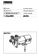 Preview for 1 page of Makita N3701 Instruction Manual