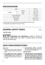 Preview for 2 page of Makita NHP1030 Instruction Manual