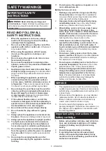 Preview for 6 page of Makita NLADML810 Instruction Manual