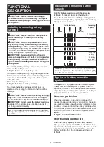 Preview for 8 page of Makita NLADML810 Instruction Manual