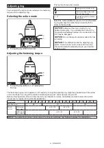 Предварительный просмотр 8 страницы Makita NUEVO XT296ST Instruction Manual