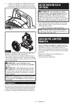 Preview for 18 page of Makita Outdoor Adventure ADCF203 Instruction Manual