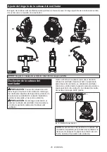 Preview for 25 page of Makita Outdoor Adventure ADCF203 Instruction Manual