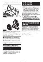 Preview for 27 page of Makita Outdoor Adventure ADCF203 Instruction Manual