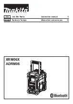 Предварительный просмотр 1 страницы Makita Outdoor Adventure ADRM06 Instruction Manual