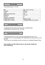 Preview for 73 page of Makita P-54190 Operating Instructions Manual