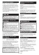 Preview for 63 page of Makita PC5000C Instruction Manual