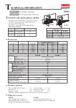 Preview for 1 page of Makita PC5001C Technical Information