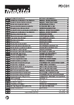 Preview for 1 page of Makita PDC01 Instruction Manual