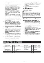 Предварительный просмотр 27 страницы Makita PDC01 Instruction Manual