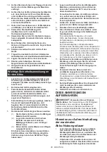 Предварительный просмотр 38 страницы Makita PDC1200 Instruction Manual