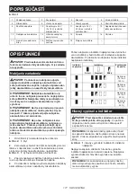 Preview for 177 page of Makita PDC1200 Instruction Manual