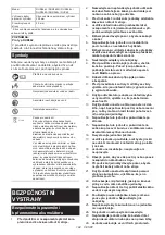 Предварительный просмотр 184 страницы Makita PDC1200 Instruction Manual