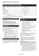 Preview for 253 page of Makita PDC1200 Instruction Manual