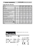 Предварительный просмотр 29 страницы Makita PF 0410 Operating Instructions Manual