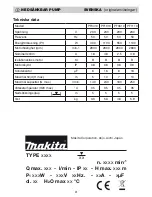 Предварительный просмотр 41 страницы Makita PF 0410 Operating Instructions Manual