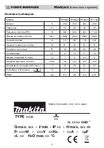 Preview for 10 page of Makita PF 1100 Operating Instructions Manual