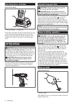 Preview for 8 page of Makita PH04 Instruction Manual