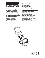 Preview for 1 page of Makita PLM4100 Operator'S Manual