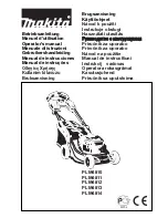 Makita PLM4810 Operator'S Manual preview