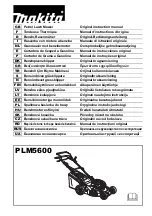 Makita PLM5600 Original Instruction Manual preview