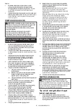 Предварительный просмотр 61 страницы Makita PM001GZ Instruction Manual