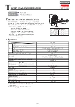 Makita PM7651H Technical Information preview