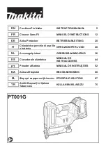 Makita PT001G Instruction Manual preview