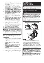 Preview for 6 page of Makita PT001GZ Instruction Manual