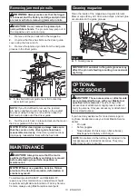 Preview for 13 page of Makita PT001GZ Instruction Manual