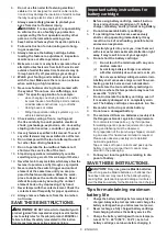 Preview for 6 page of Makita PT354DZJ Instruction Manual