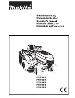 Makita PTM1000 Operator'S Manual предпросмотр