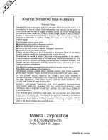 Предварительный просмотр 18 страницы Makita Pump EW200R Instruction Manual