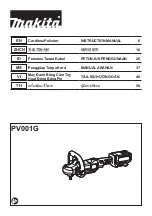 Preview for 1 page of Makita PV001GZ Instruction Manual