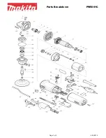 Preview for 1 page of Makita PW5001C Parts Breakdown