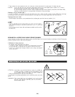 Предварительный просмотр 36 страницы Makita RBC2500 Owner'S And Safety Manual