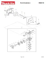 Preview for 4 page of Makita RBC2510 Parts Breakdown