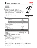 Preview for 1 page of Makita RBC411U Technical Information