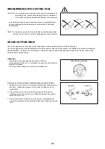 Предварительный просмотр 16 страницы Makita RBC421L Instruction Manual