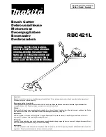 Preview for 1 page of Makita RBC421L Original Instruction