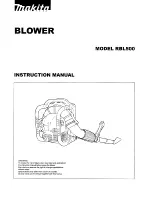 Makita RBL500 Instruction Manual preview