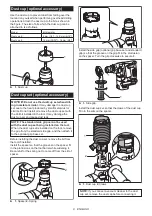 Предварительный просмотр 8 страницы Makita RH01 Instruction Manual