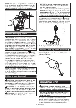 Preview for 10 page of Makita RH01 Instruction Manual