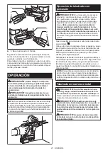 Предварительный просмотр 21 страницы Makita RH01 Instruction Manual