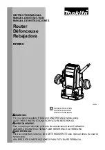Preview for 1 page of Makita RP0900X Instruction Manual