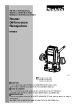 Предварительный просмотр 1 страницы Makita RP0900X Instruction Manual