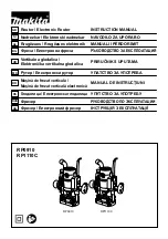 Preview for 1 page of Makita RP0910 Instruction Manual